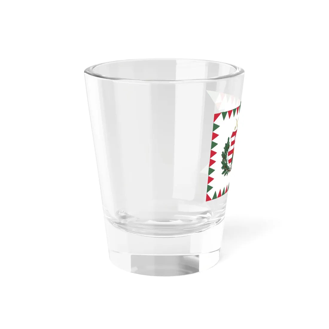 Standard of the President of Hungary 1948-1950 afloat (Hungary) Shot Glass 1.5oz - Go Mug Yourself