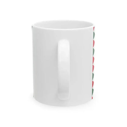 Standard of the President of Hungary 1948-1950 afloat (Hungary) White Coffee Mug - Go Mug Yourself
