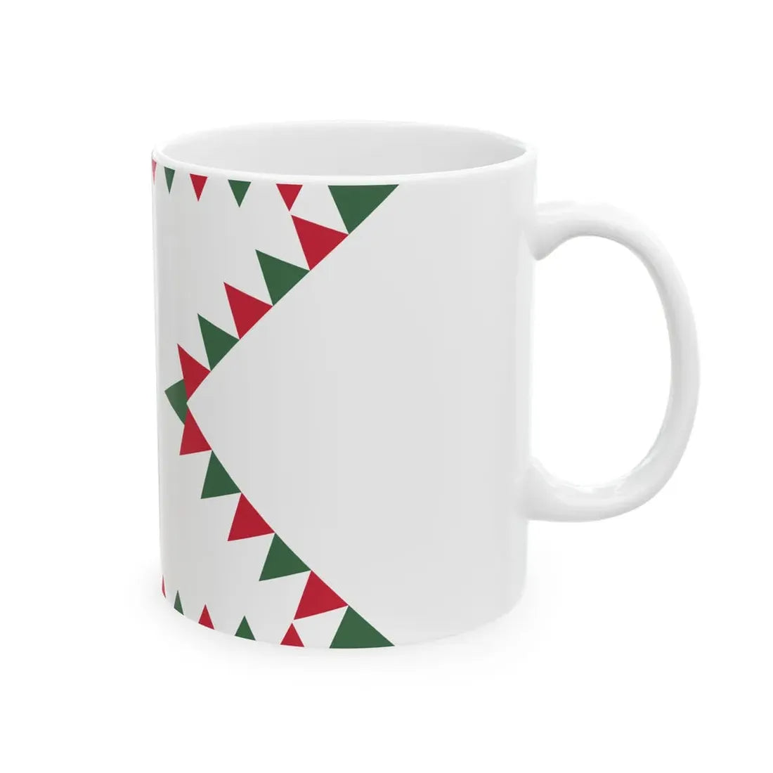 Standard of the President of Hungary 1948-1950 afloat (Hungary) White Coffee Mug - Go Mug Yourself