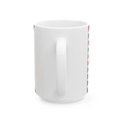 Standard of the President of Hungary 1948-1950 afloat (Hungary) White Coffee Mug - Go Mug Yourself