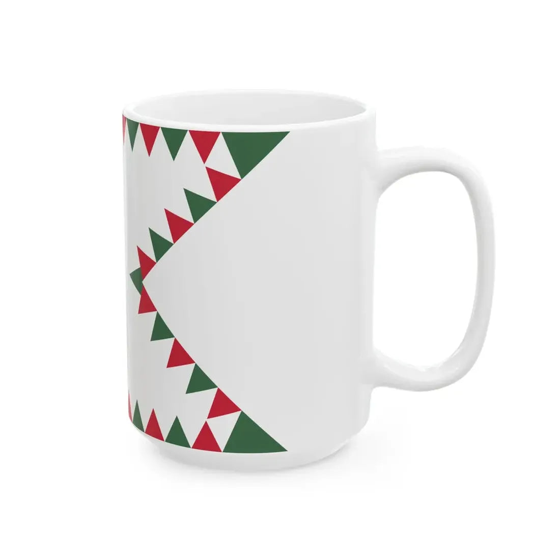 Standard of the President of Hungary 1948-1950 afloat (Hungary) White Coffee Mug - Go Mug Yourself