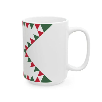 Standard of the President of Hungary 1948-1950 afloat (Hungary) White Coffee Mug - Go Mug Yourself