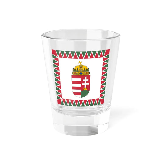 Standard of the President of Hungary 1990s-2012 (Hungary) Shot Glass 1.5oz 1.5oz - Go Mug Yourself