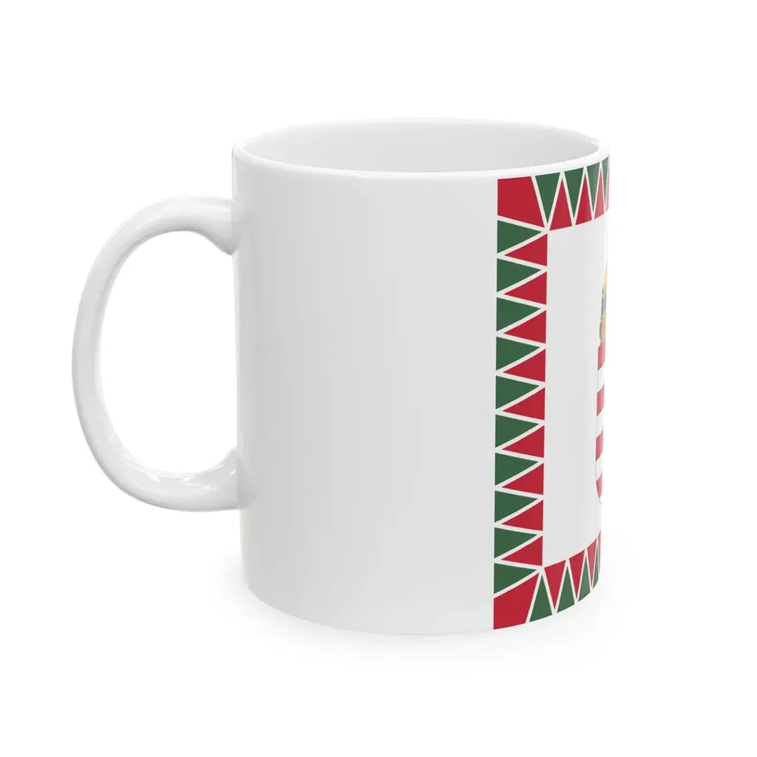 Standard of the President of Hungary 1990s-2012 (Hungary) White Coffee Mug - Go Mug Yourself