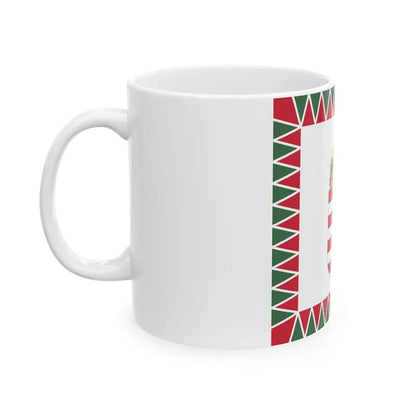 Standard of the President of Hungary 1990s-2012 (Hungary) White Coffee Mug - Go Mug Yourself