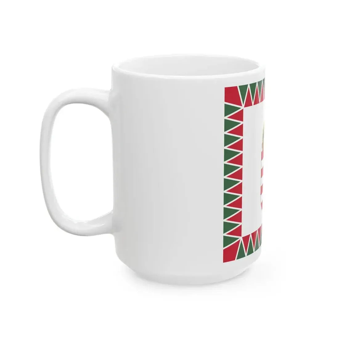 Standard of the President of Hungary 1990s-2012 (Hungary) White Coffee Mug - Go Mug Yourself