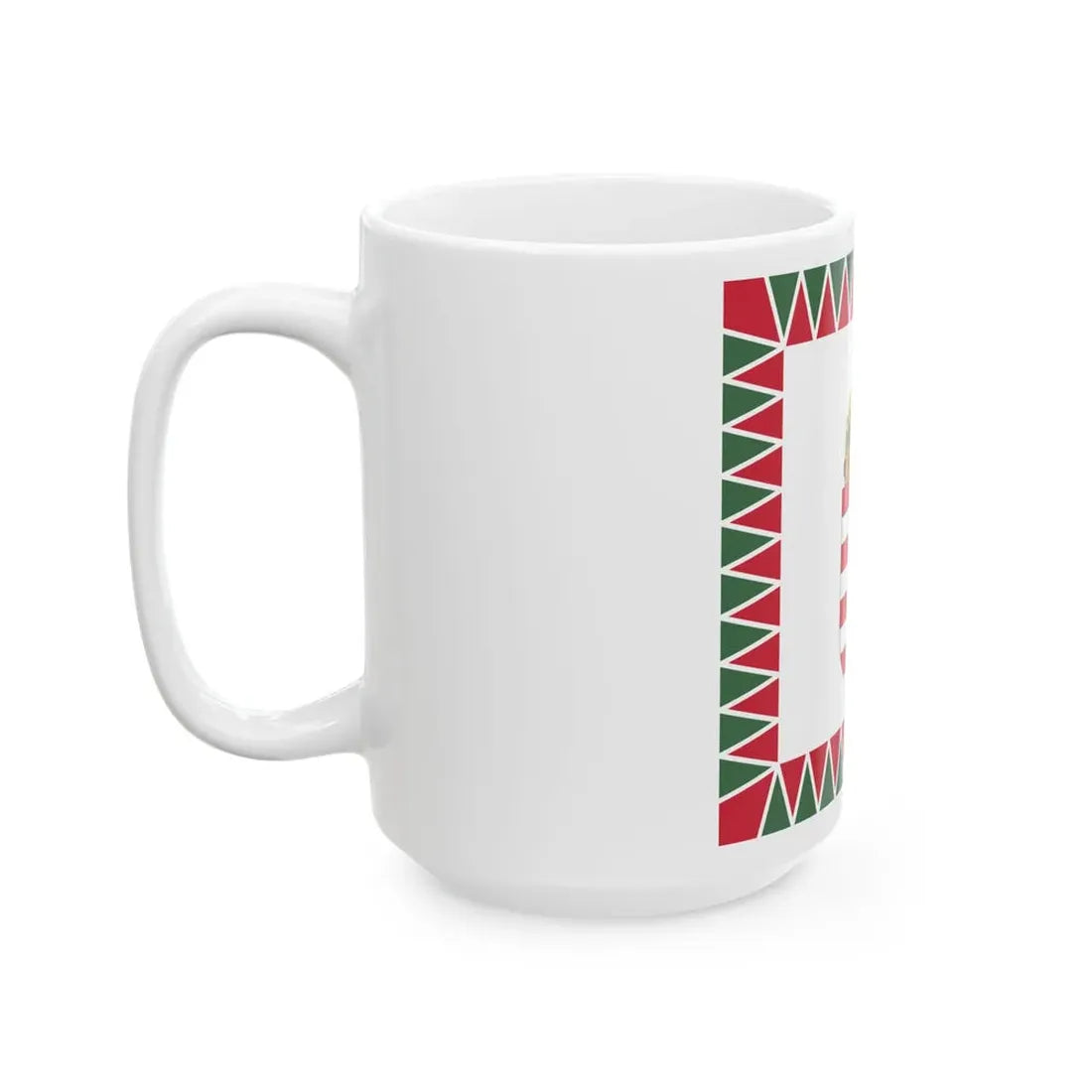 Standard of the President of Hungary 1990s-2012 (Hungary) White Coffee Mug - Go Mug Yourself