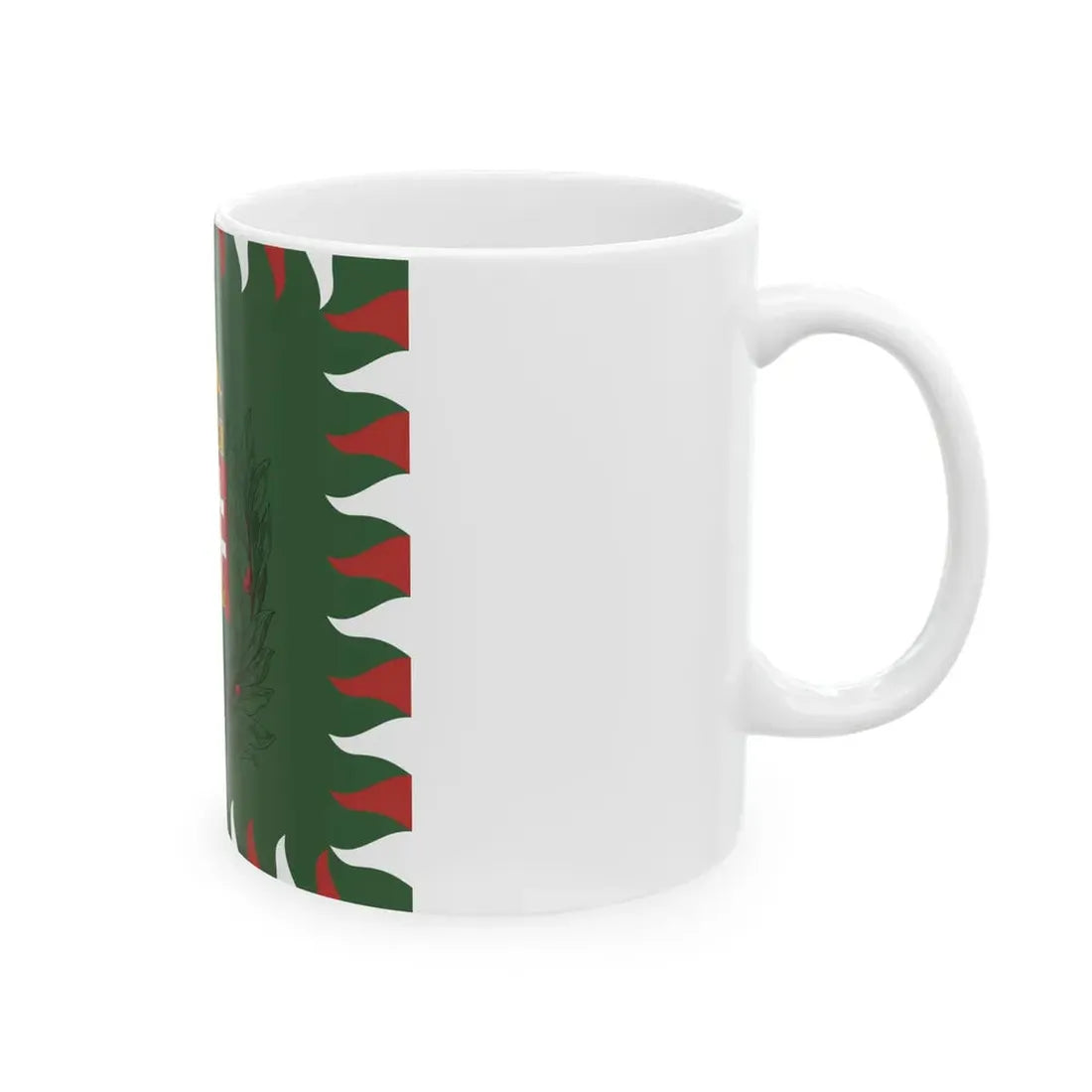 Standard of the President of Hungary 1995 proposal (Hungary) White Coffee Mug - Go Mug Yourself