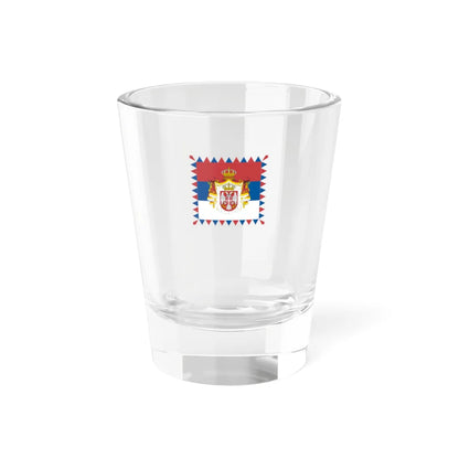 Standard of the President of Serbia source (Serbia) Shot Glass 1.5oz 1.5oz - Go Mug Yourself