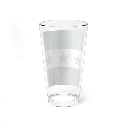 Standard of the President of Syria 1941-1958 19611963 2025present (Syria) Pint Glass 16oz - Go Mug Yourself