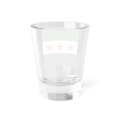 Standard of the President of Syria 1941-1958 19611963 2025present (Syria) Shot Glass 1.5oz - Go Mug Yourself