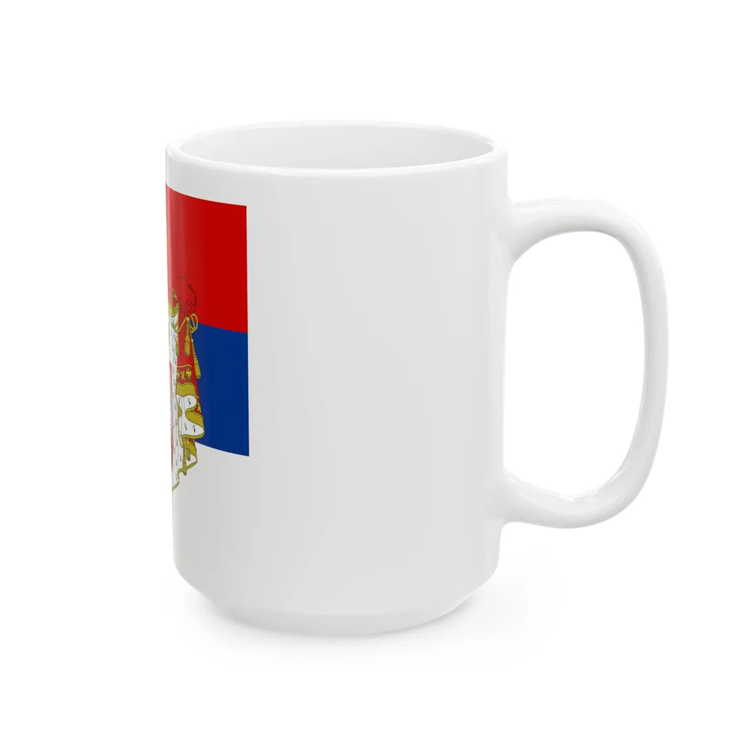 Standard of the President of the National Assembly of Serbia 2004-2010 (Serbia) White Coffee Mug - Go Mug Yourself