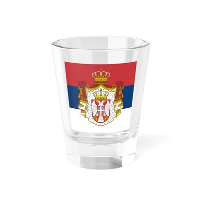 Standard of the President of the National Assembly of Serbia (Serbia) Shot Glass 1.5oz 1.5oz - Go Mug Yourself