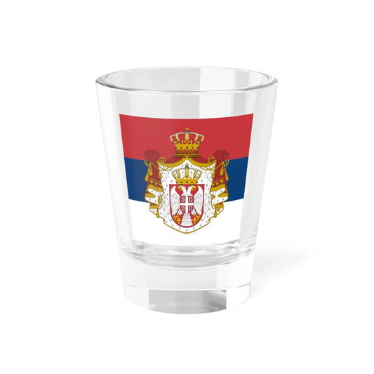 Standard of the President of the National Assembly of Serbia (Serbia) Shot Glass 1.5oz 1.5oz - Go Mug Yourself