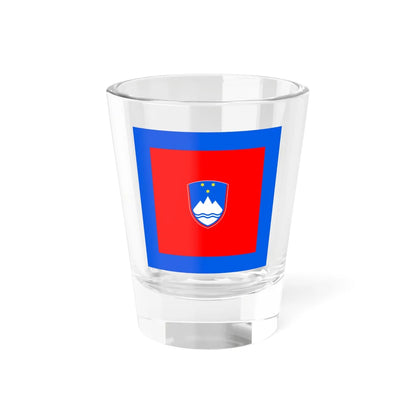 Standard of the President of the National Assembly of Slovenia (Slovenia) Shot Glass 1.5oz 1.5oz - Go Mug Yourself
