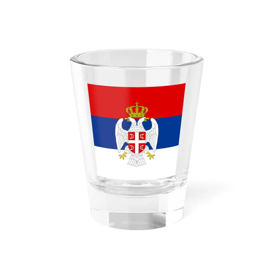 Standard of the President of the Peoples Assembly of Srpska 1995-2007 (Bosnia and Herzegovina) Shot Glass 1.5oz 1.5oz - Go Mug Yourself