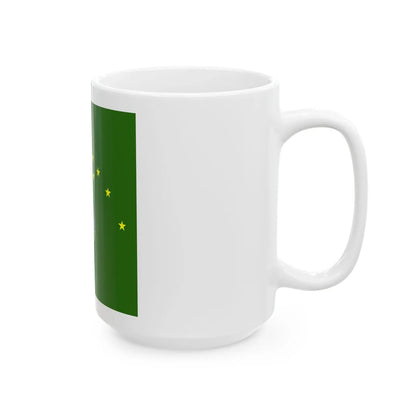 Standard of the President of the Republic of Adygea (Russia) White Coffee Mug - Go Mug Yourself