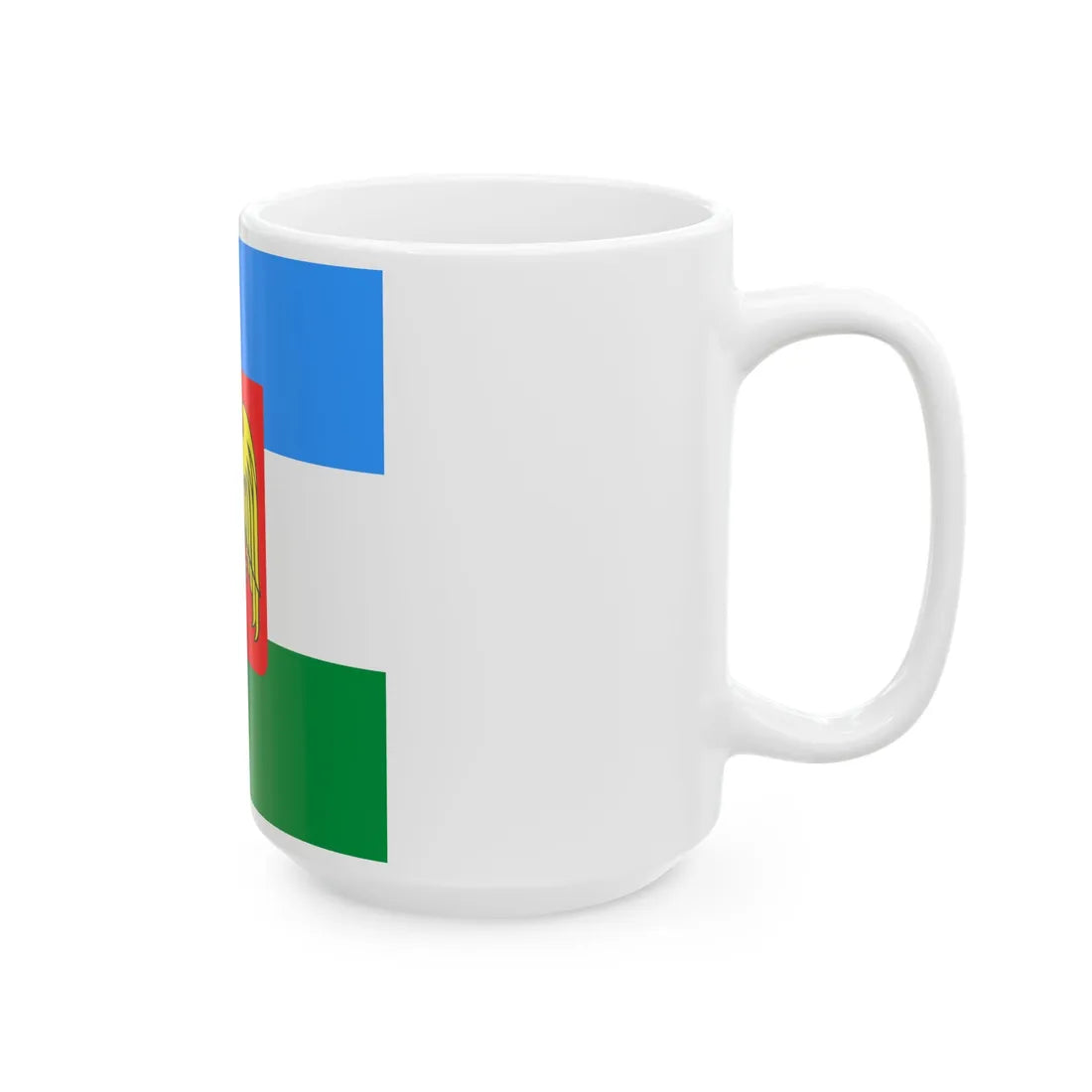 Standard of the President of the Republic of Kabardino-Balkaria (Russia) White Coffee Mug - Go Mug Yourself