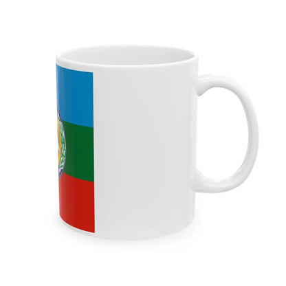 Standard of the President of the Republic of Karachay-Cherkessia (Russia) White Coffee Mug - Go Mug Yourself
