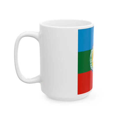 Standard of the President of the Republic of Karachay-Cherkessia (Russia) White Coffee Mug - Go Mug Yourself