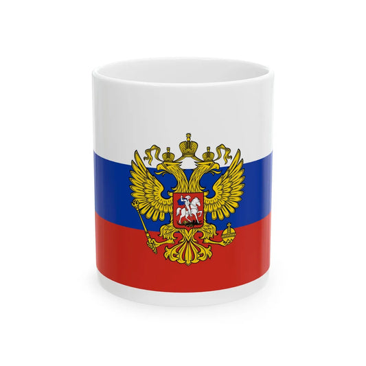Standard of the President of the Russian Federation 2-1 ratio (Russia) White Coffee Mug 11oz - Go Mug Yourself