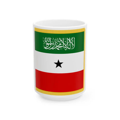 Standard of the President of the Somaliland 2 (Mali) White Coffee Mug 15oz - Go Mug Yourself