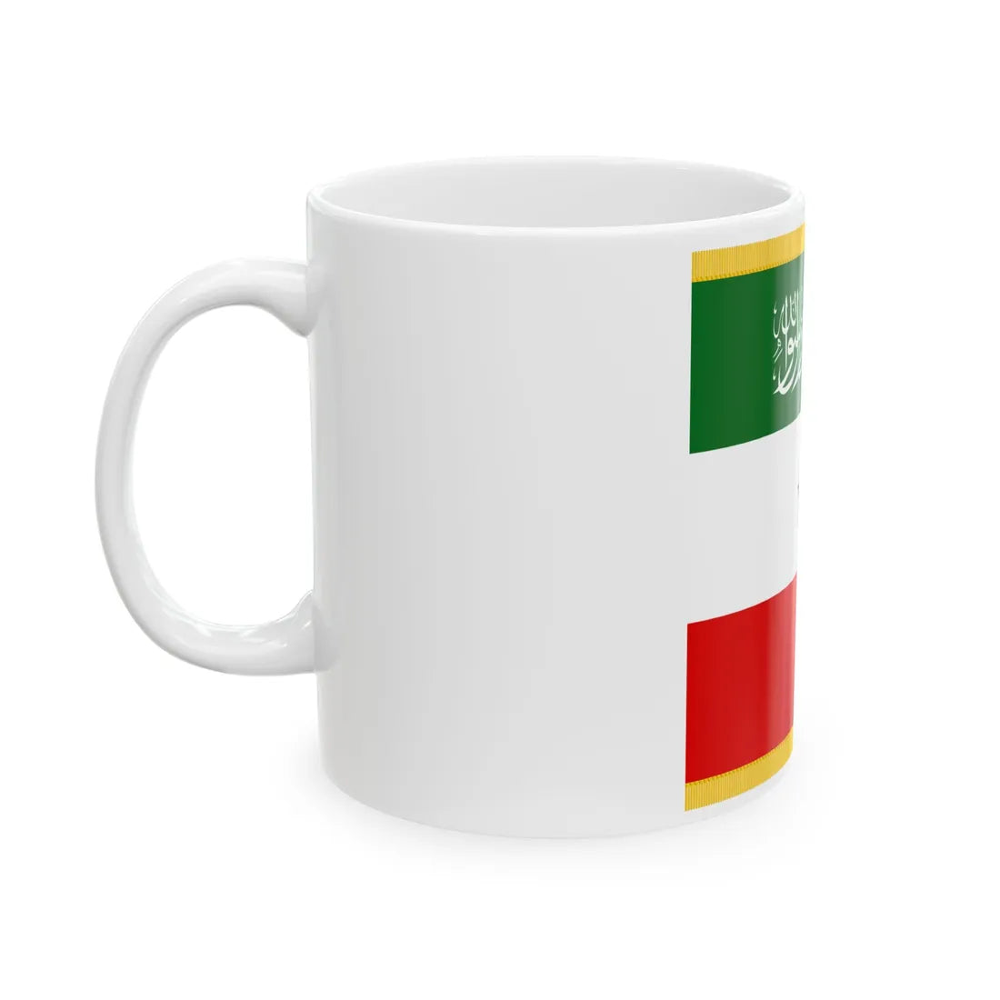 Standard of the President of the Somaliland 2 (Mali) White Coffee Mug - Go Mug Yourself