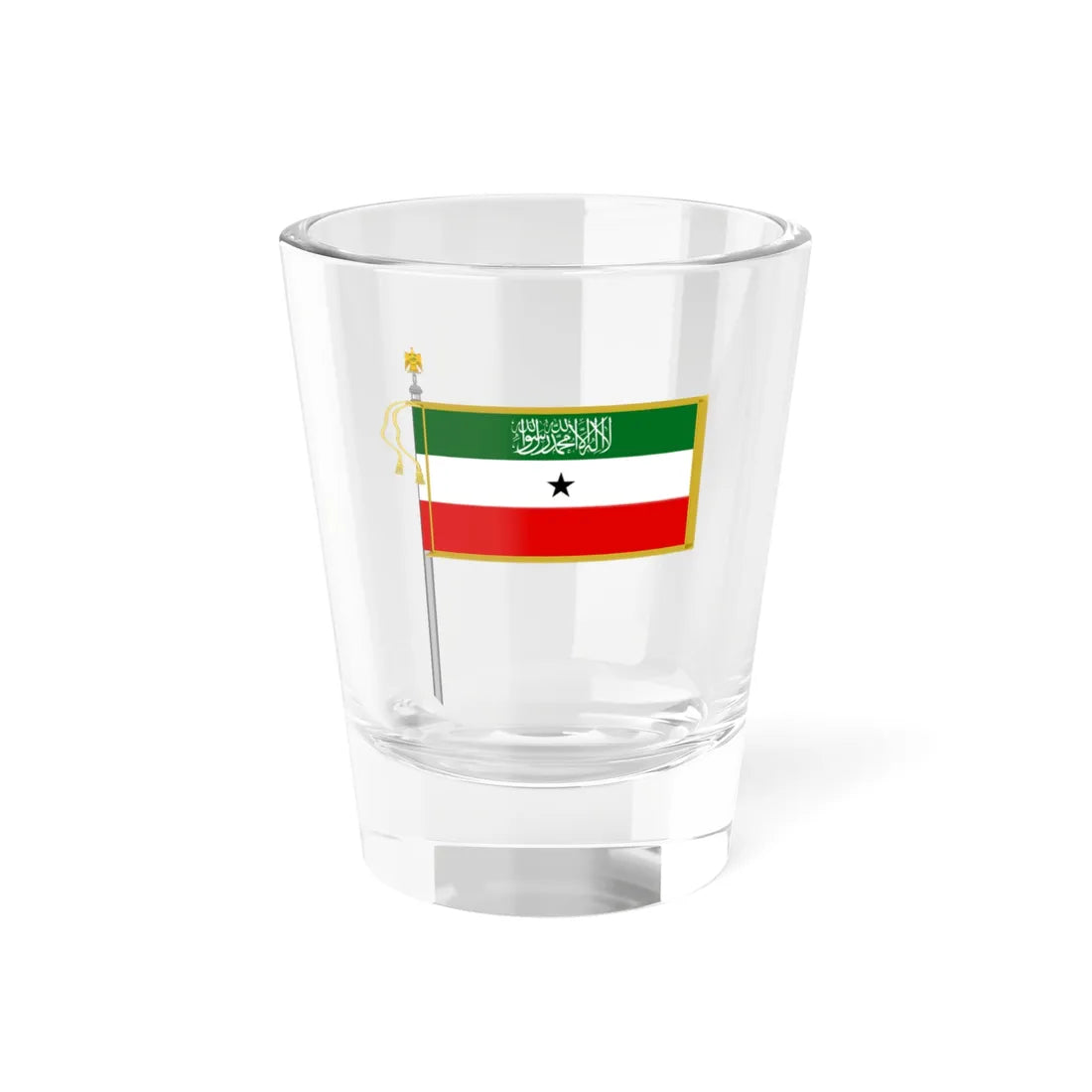 Standard of the President of the Somaliland (Mali) Shot Glass 1.5oz 1.5oz - Go Mug Yourself