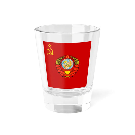 Standard of the President of the Soviet Union fictional (Soviet Union) Shot Glass 1.5oz 1.5oz - Go Mug Yourself