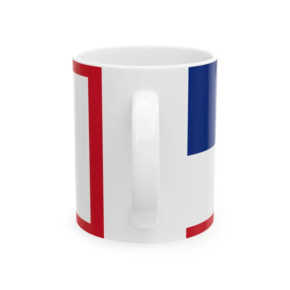 Standard of the Presidium of Romania 1948-1952 (Oman) White Coffee Mug - Go Mug Yourself