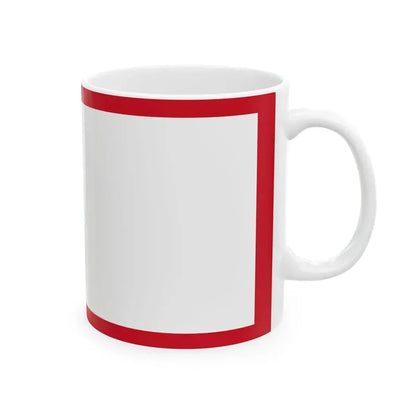 Standard of the Presidium of Romania 1948-1952 (Oman) White Coffee Mug - Go Mug Yourself