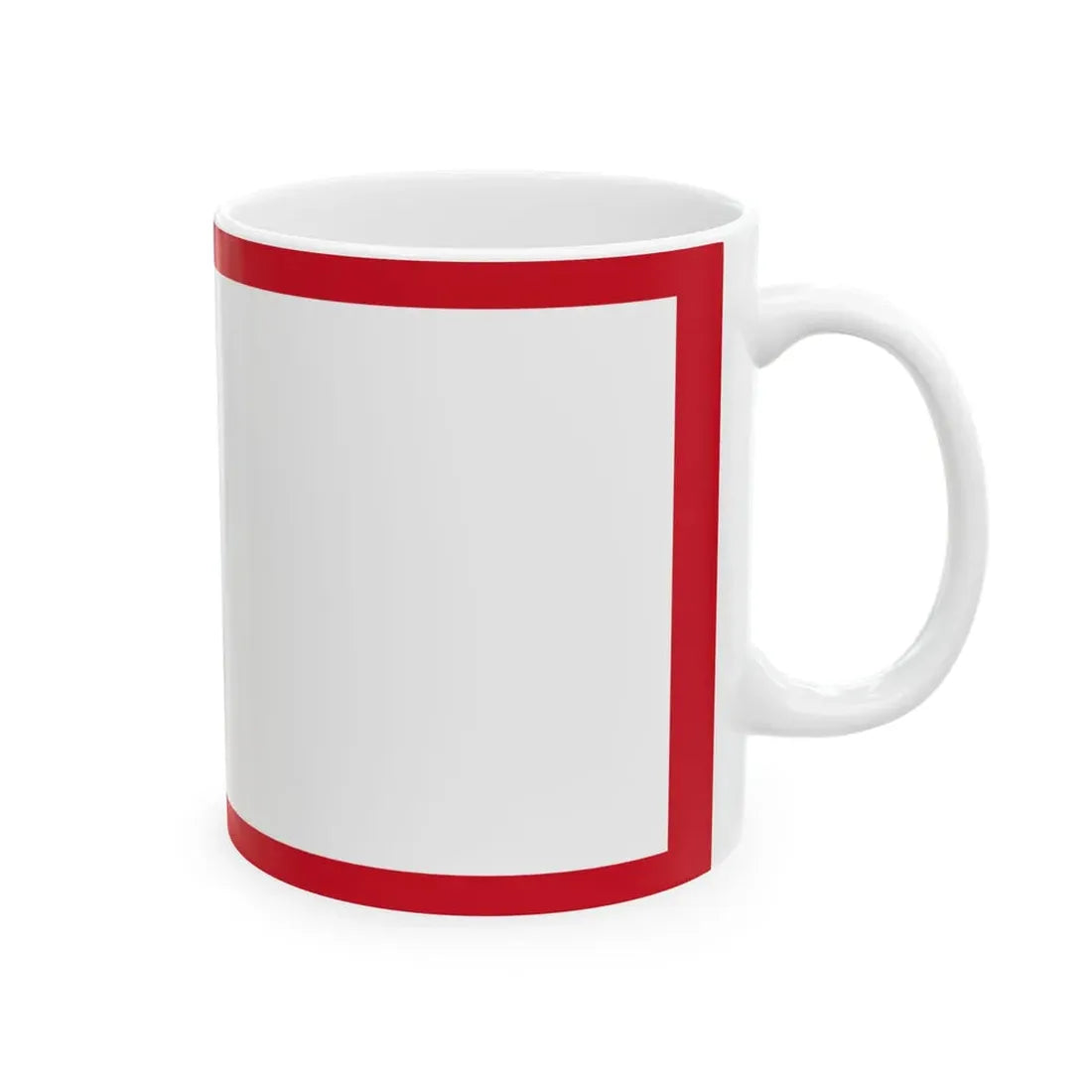 Standard of the Presidium of Romania 1948-1952 (Oman) White Coffee Mug - Go Mug Yourself