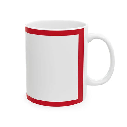 Standard of the Presidium of Romania 1948-1952 (Oman) White Coffee Mug - Go Mug Yourself