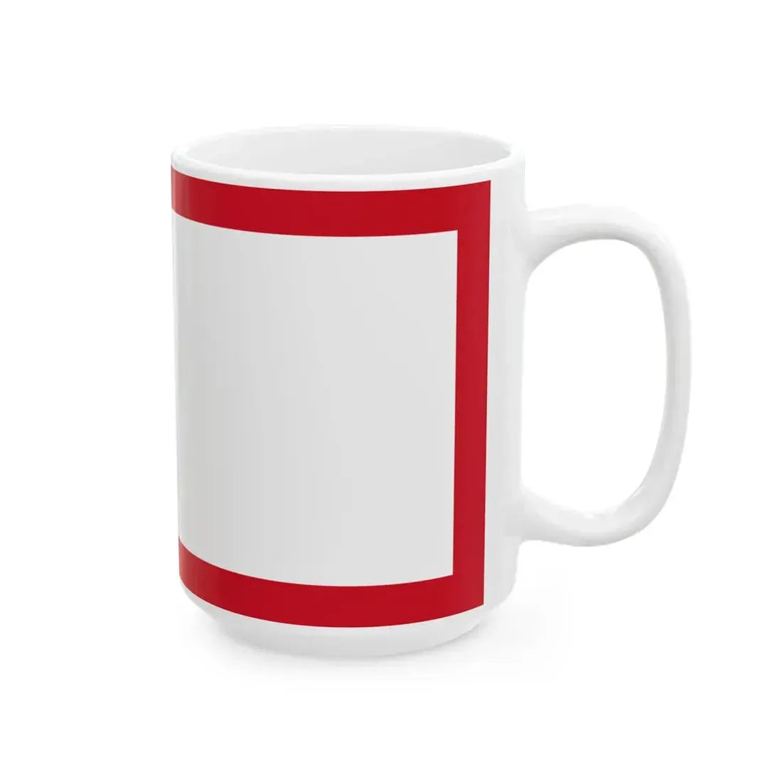Standard of the Presidium of Romania 1948-1952 (Oman) White Coffee Mug - Go Mug Yourself