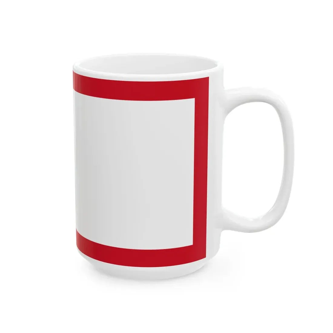 Standard of the Presidium of Romania 1948-1952 (Oman) White Coffee Mug - Go Mug Yourself