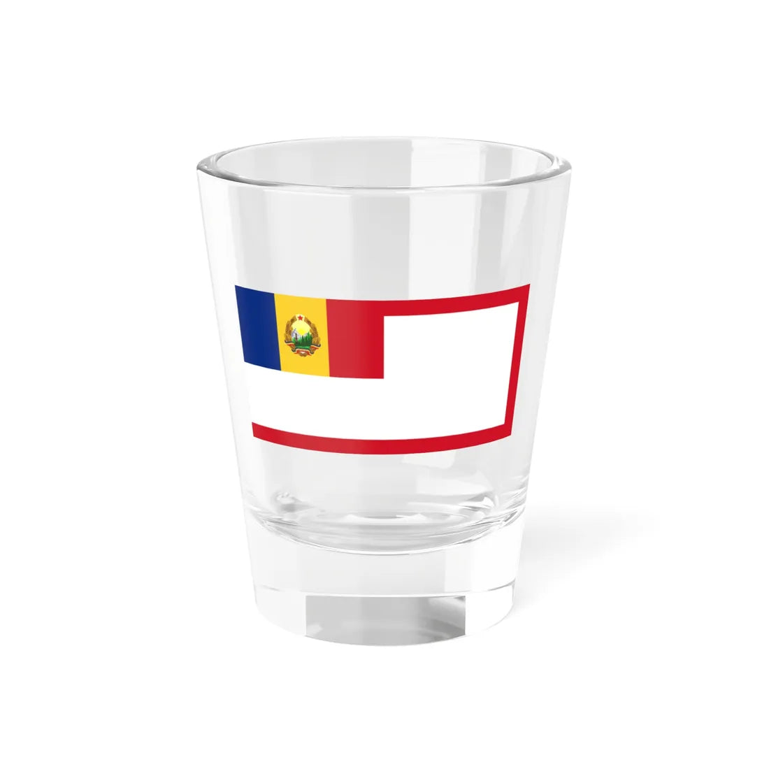 Standard of the Presidium of Romania 1952-1965 (Oman) Shot Glass 1.5oz 1.5oz - Go Mug Yourself