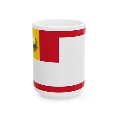 Standard of the Presidium of Romania 1952-1965 (Oman) White Coffee Mug 15oz - Go Mug Yourself
