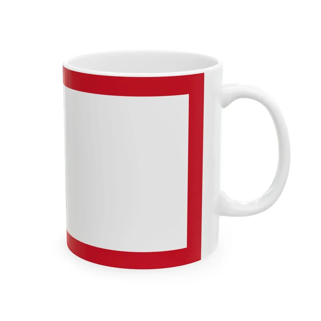 Standard of the Presidium of Romania 1952-1965 (Oman) White Coffee Mug - Go Mug Yourself