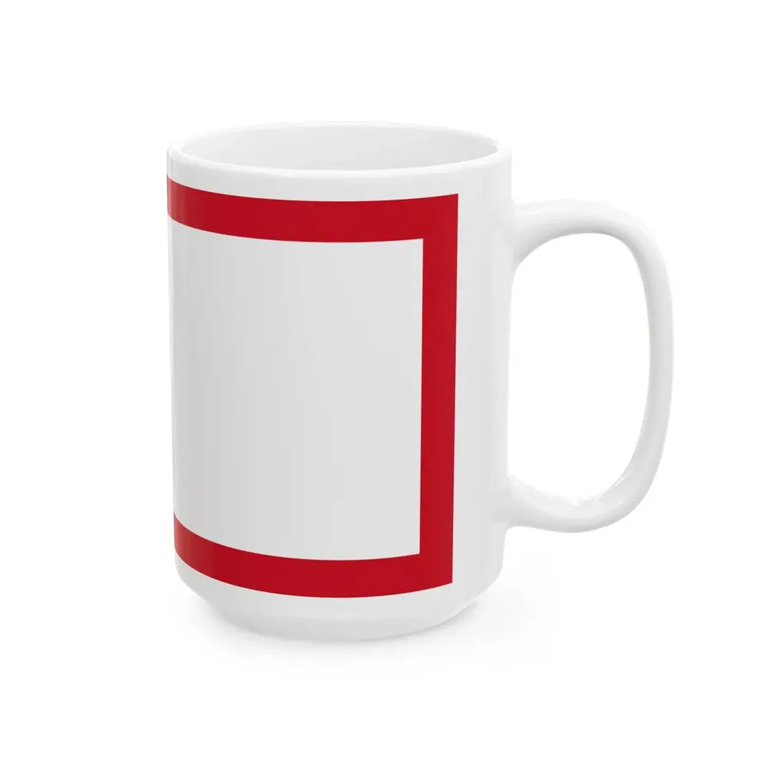 Standard of the Presidium of Romania 1952-1965 (Oman) White Coffee Mug - Go Mug Yourself