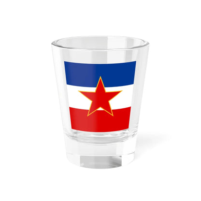 Standard of the Prime Minister of SFR Yugoslavia (Yugoslavia) Shot Glass 1.5oz 1.5oz - Go Mug Yourself
