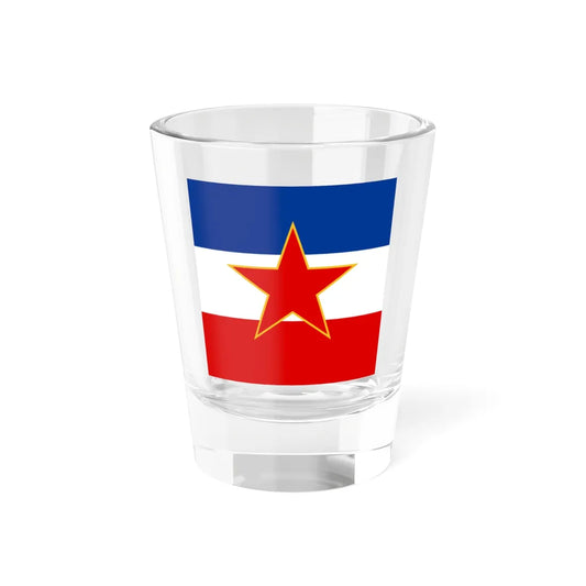 Standard of the Prime Minister of SFR Yugoslavia (Yugoslavia) Shot Glass 1.5oz 1.5oz - Go Mug Yourself