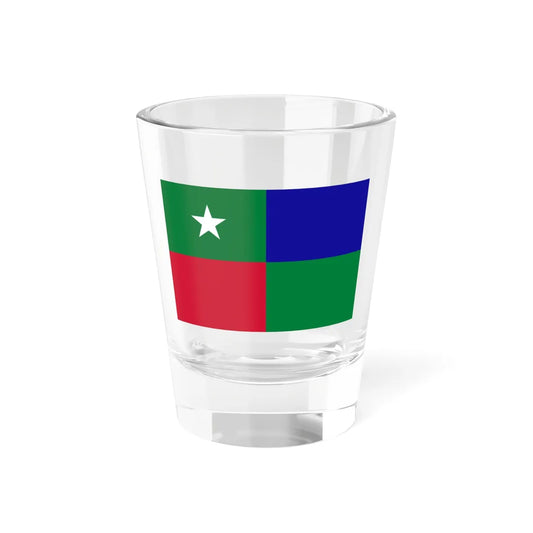 Standard of the Prime Minister of the Maldives (Maldives) Shot Glass 1.5oz 1.5oz - Go Mug Yourself