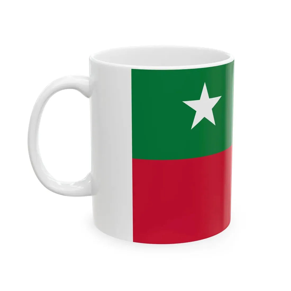 Standard of the Prime Minister of the Maldives (Maldives) White Coffee Mug - Go Mug Yourself