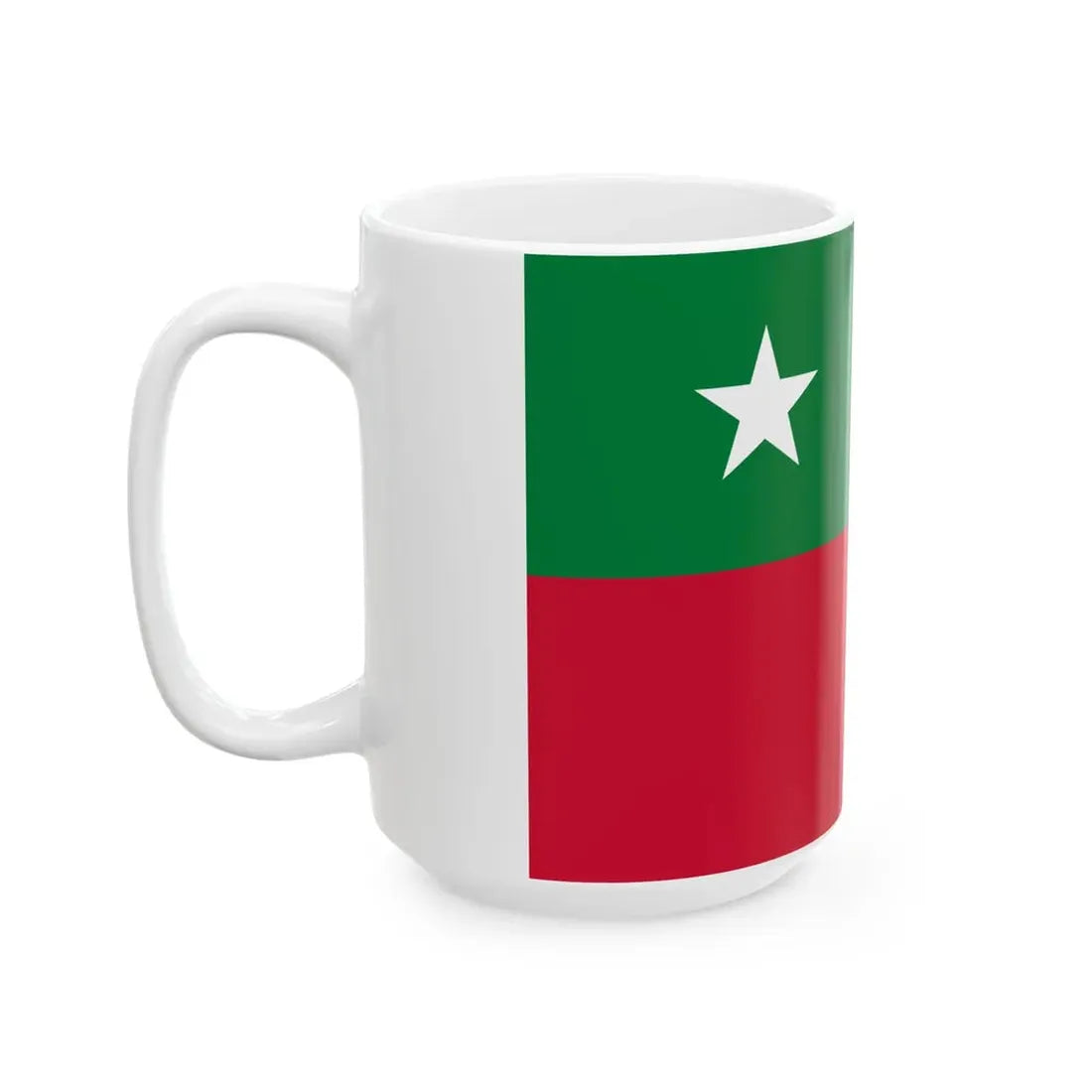 Standard of the Prime Minister of the Maldives (Maldives) White Coffee Mug - Go Mug Yourself