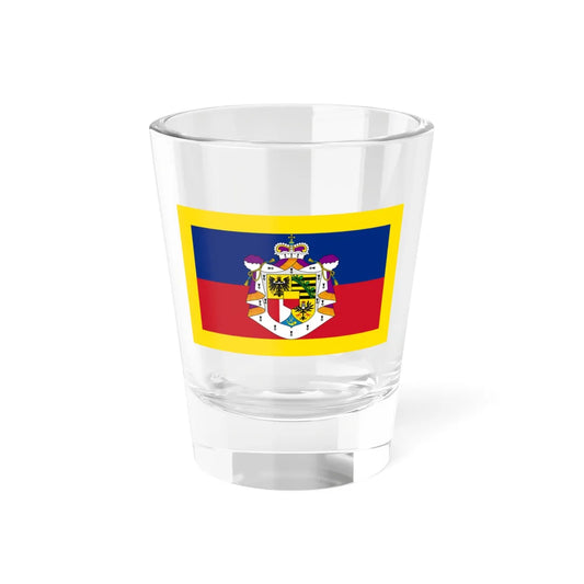 Standard of the Prince of Liechtenstein (Liechtenstein) Shot Glass 1.5oz 1.5oz - Go Mug Yourself