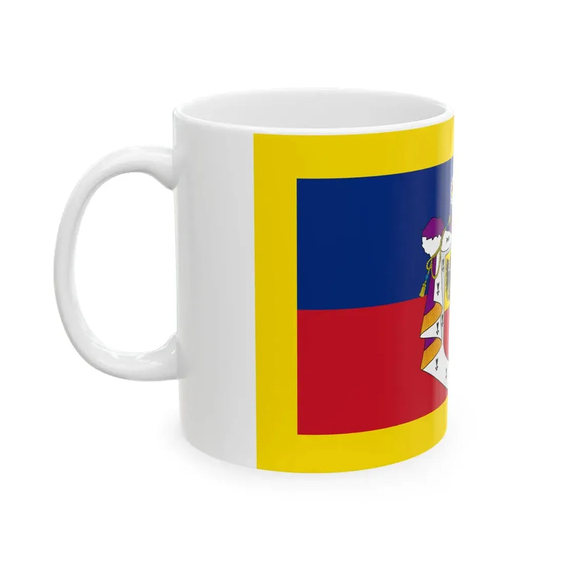 Standard of the Prince of Liechtenstein (Liechtenstein) White Coffee Mug - Go Mug Yourself