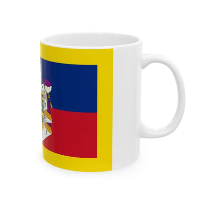 Standard of the Prince of Liechtenstein (Liechtenstein) White Coffee Mug - Go Mug Yourself