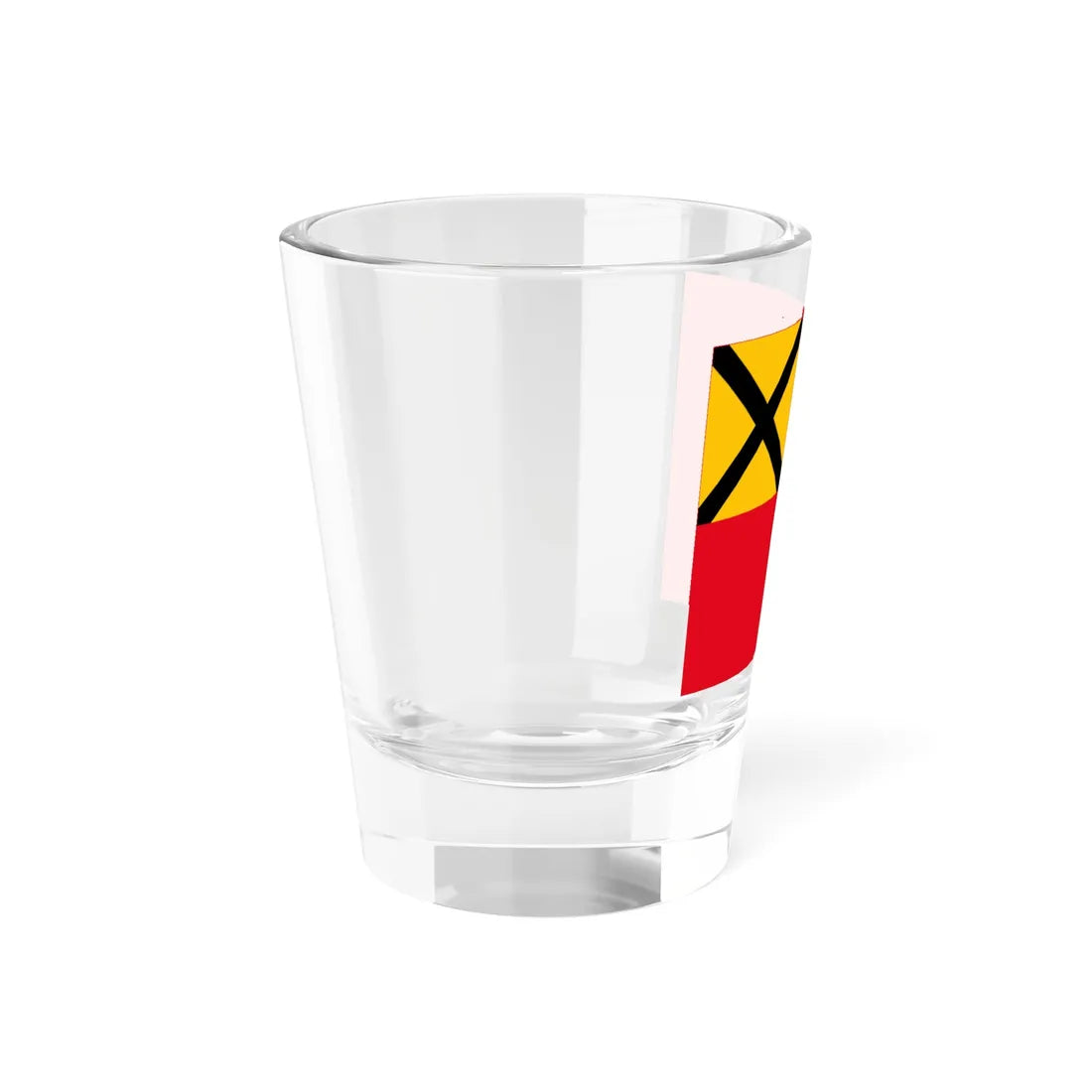 Standard of the Prince of Reuss-Greiz (Germany) Shot Glass 1.5oz - Go Mug Yourself