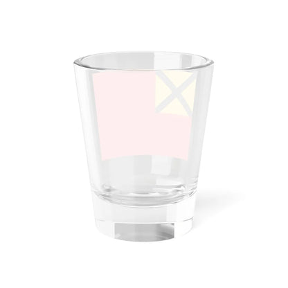 Standard of the Prince of Reuss-Greiz (Germany) Shot Glass 1.5oz - Go Mug Yourself