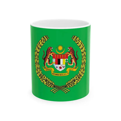 Standard of the Raja Permaisuri Agong 3-2 (Malaysia) White Coffee Mug 11oz - Go Mug Yourself